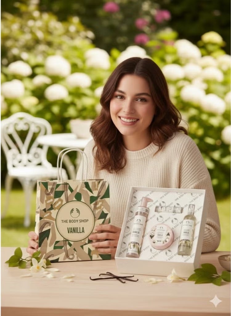 ذا بودي شوب بوكس Vanilla THE BODY SHOP الأصلـي 100% – أحلى رائحة بناتي ممكن تشميها - Image 3